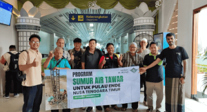 LAZNAS Al Irsyad Berangkatkan Tim Ketiga, Siap Bangun Sumur Air Tawar di Pulau Ende