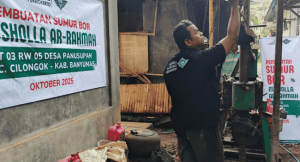 LAZNAS Al Irsyad Purwokerto Mulai Pengeboran Sumur di Mushalla Ar-Rahman Panusupan