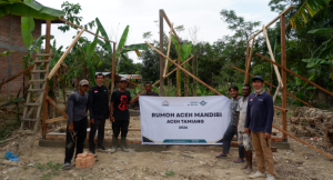 Pulihkan Harapan dari Sisa Banjir, 51 Rumoh Aceh Mandiri Dibangun di Tiga Kecamatan Terdampak