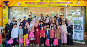 40 Anak Yatim Ikuti Belanja Bareng dalam Program Yatim Ceria LAZNAS Al Irsyad Purwokerto