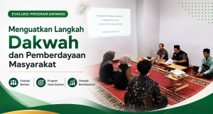 Evaluasi Rutin DAYAMAS, Menguatkan Langkah Dakwah dan Pemberdayaan Masyarakat