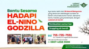 El Nino Menguat, Sedekah Air Jadi Amal Paling Utama