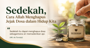 Sedekah, Cara Allah Menghapus Jejak Dosa dalam Hidup Kita