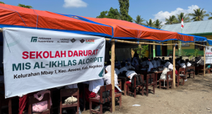 Sekolah Darurat Hadir di Aloripit, Pulihkan Semangat Belajar Anak-Anak Pascagempa
